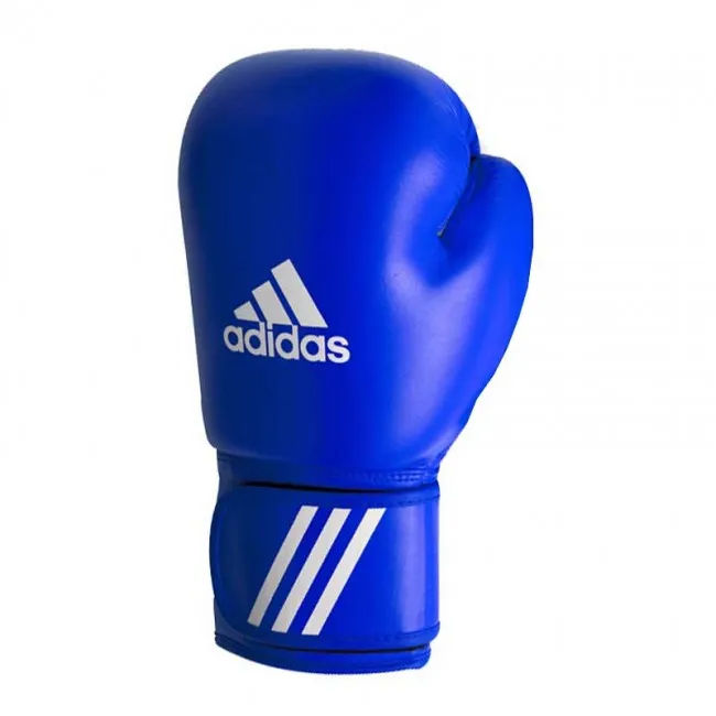 adidas AIBA Boxing Gloves Sat. Blau