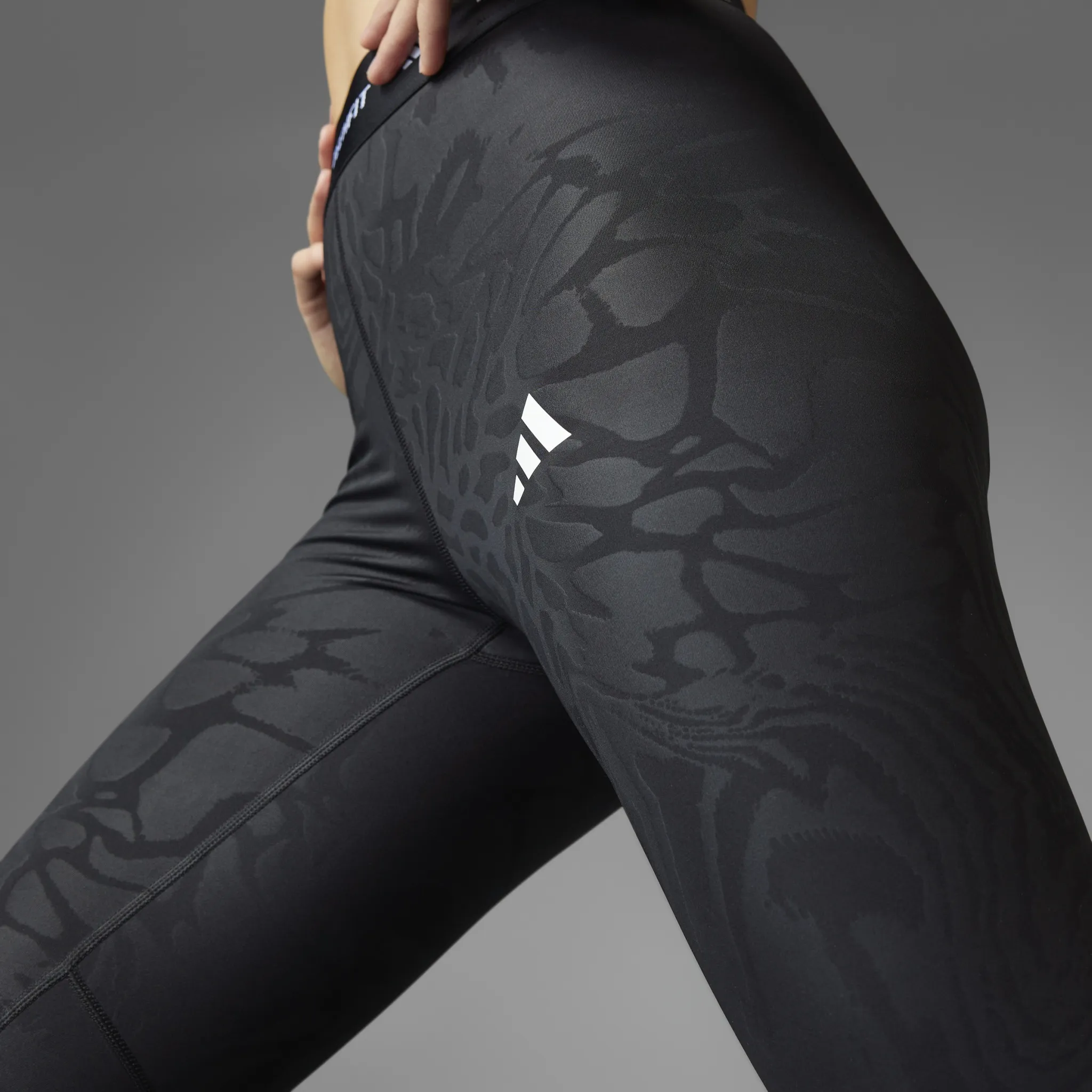 ADIDAS TECHFIT Printed 7/8-Leggings 10778171