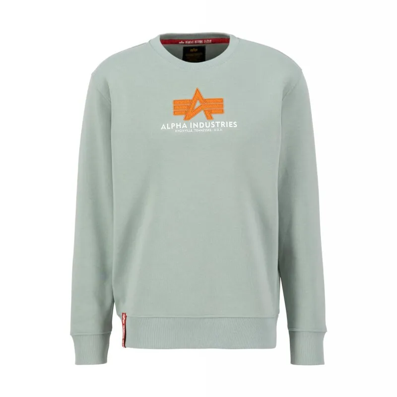 Alpha Industries Herren Sweater Basic Rubber dusty green