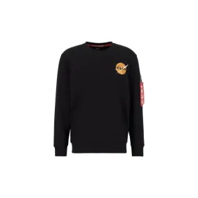 Alpha Industries Herren Sweater NASA Davinci black