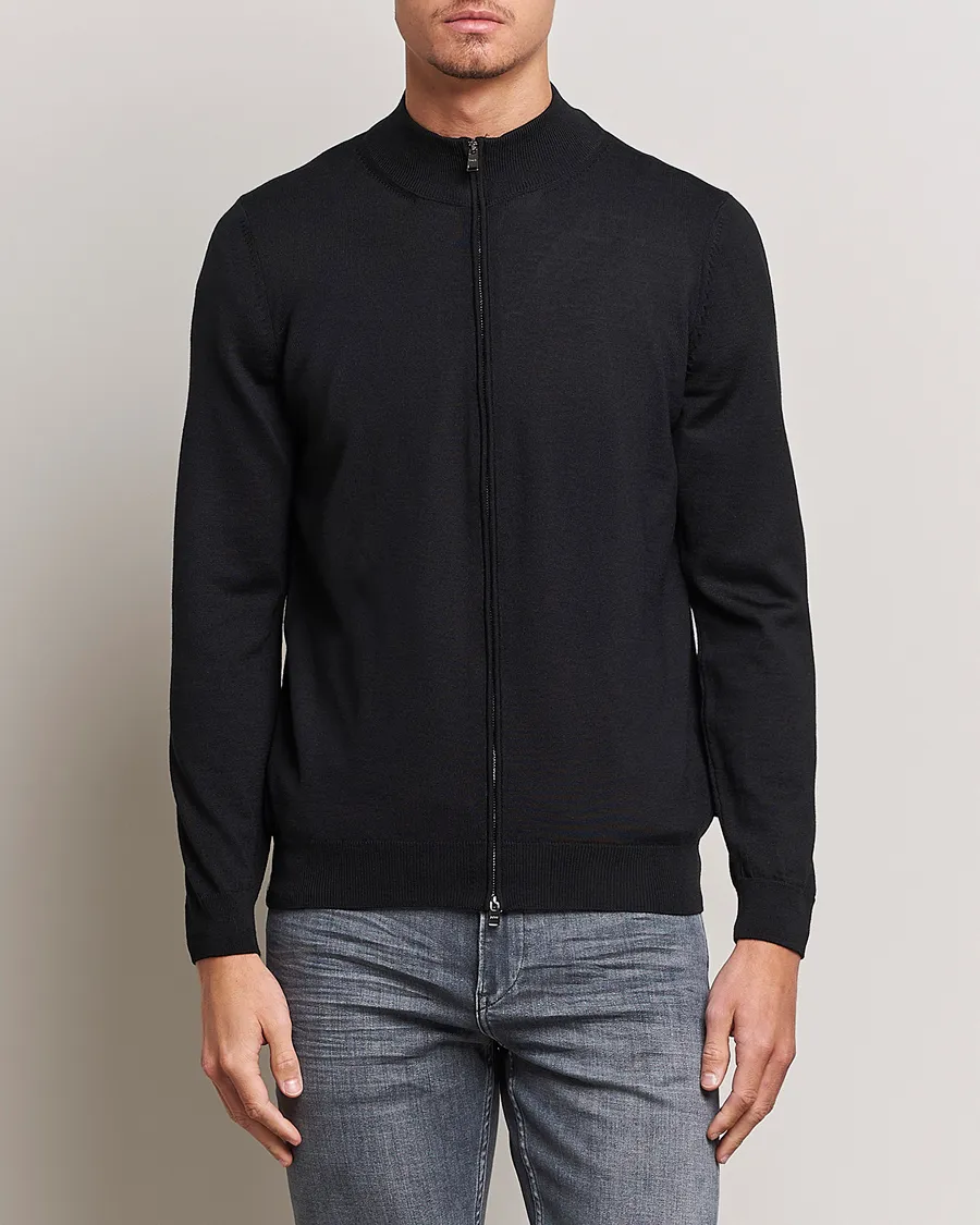 Balonso Full-Zip Sweater Black