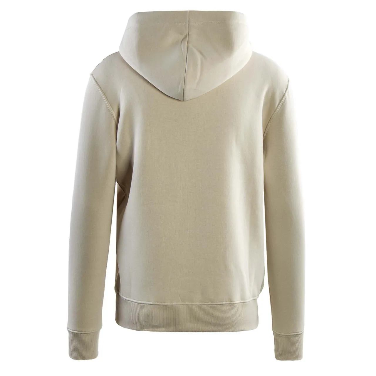 Basic Hoody Small Logo Jet Stream White