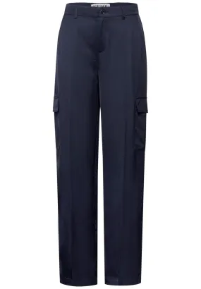 Casual Fit Satin Hose