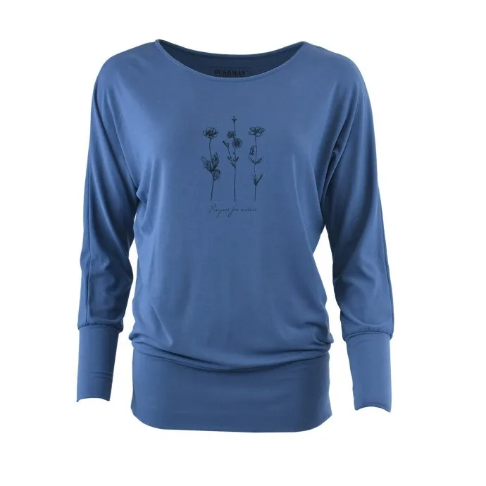 Damen T-Shirt BUSHMAN MALIA II blau XL