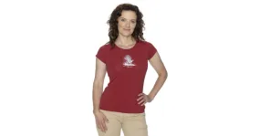 Damen T-Shirt BUSHMAN TIMEA rot M