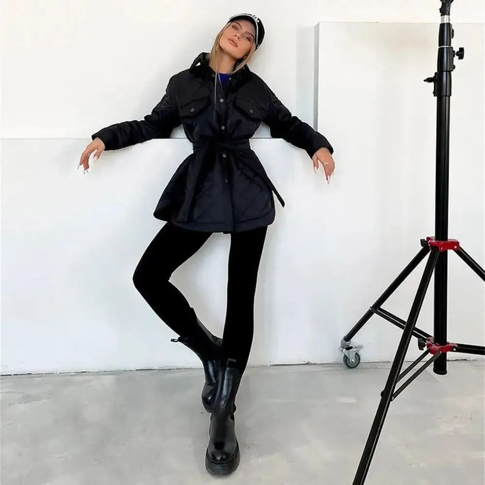 Heidi-Mode | Klassische Steppjacke Mit Druckknöpfen