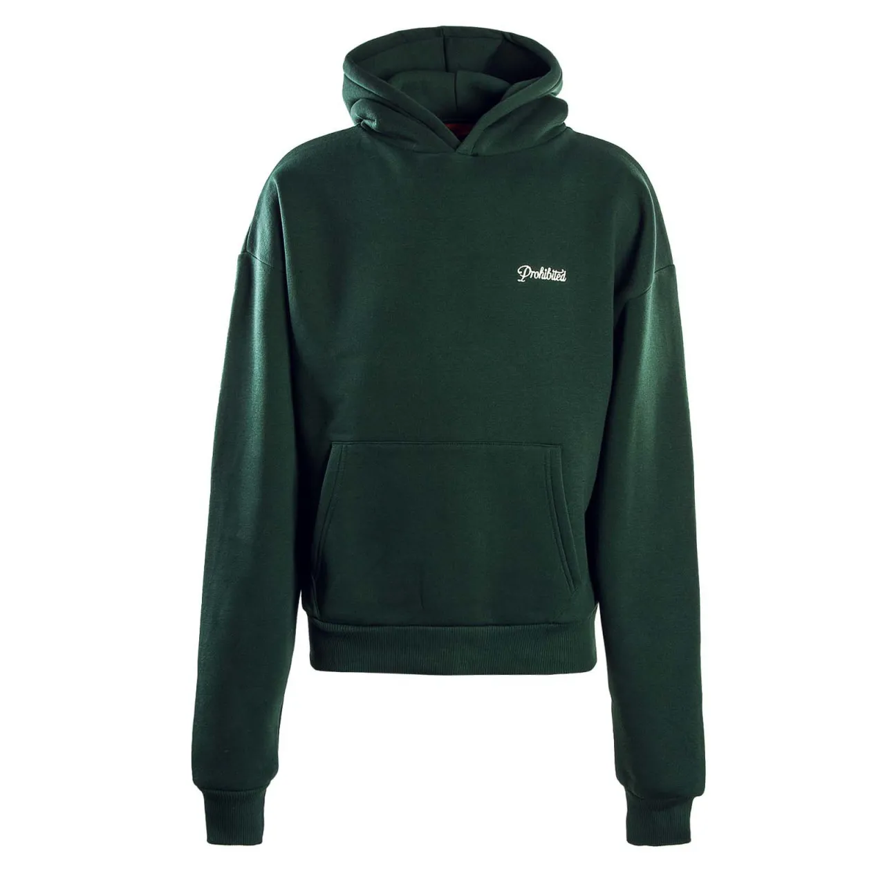Herren Hoody - 10119 Embroidery - British Raci Green