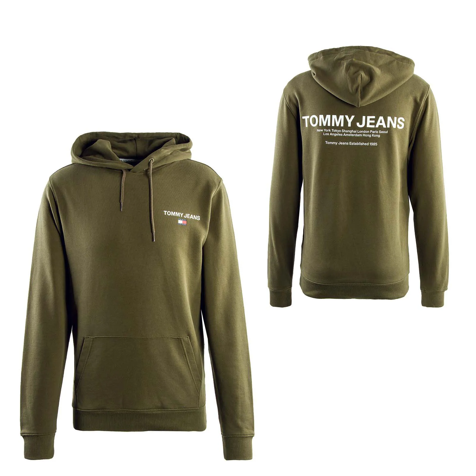 Herren Hoody - Regular Entry Graphic - Olive