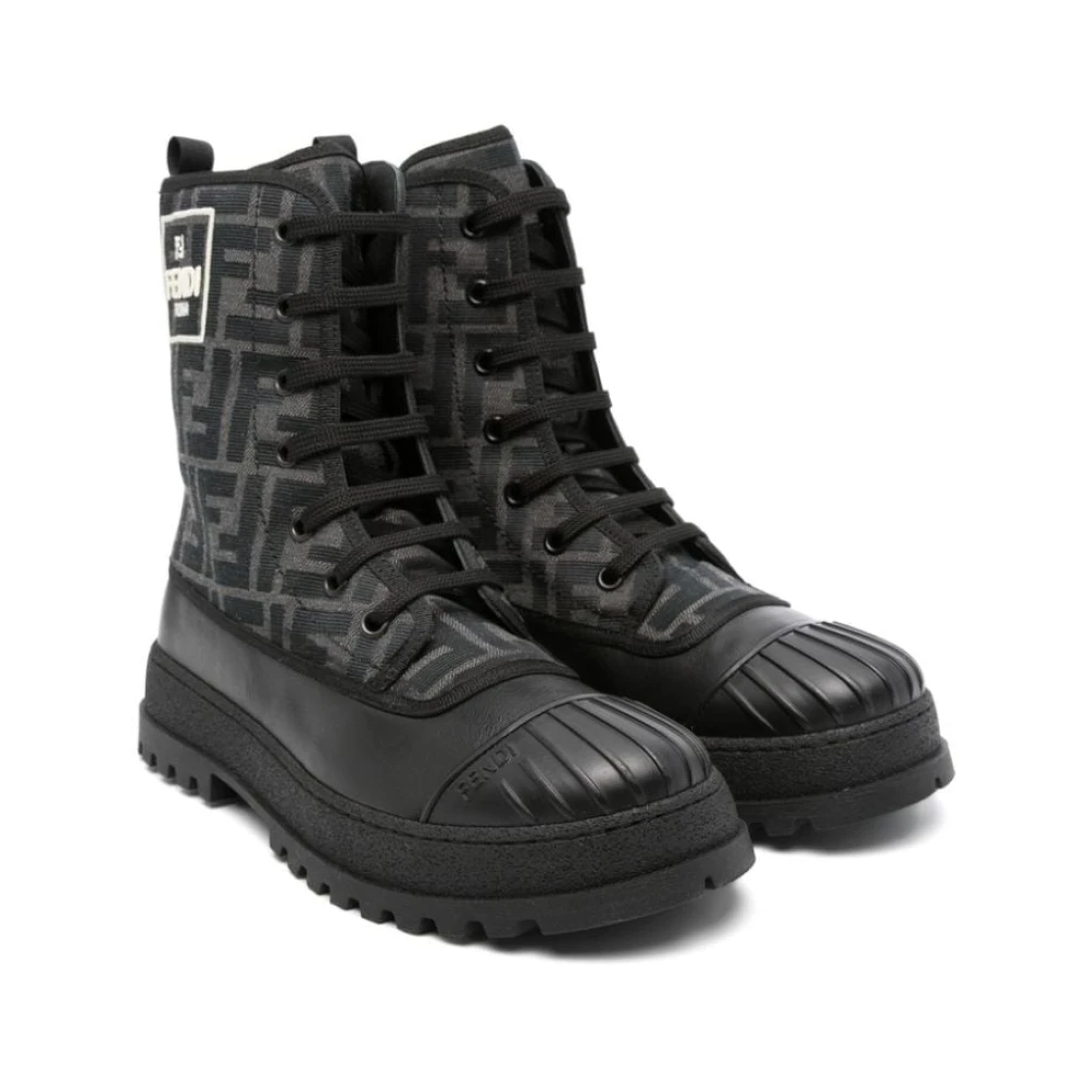 Ikone Zucca Muster Stiefeletten