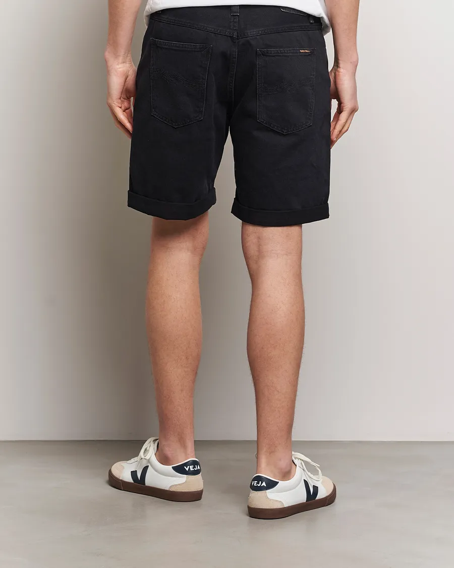 Josh Denim Shorts Aged Black