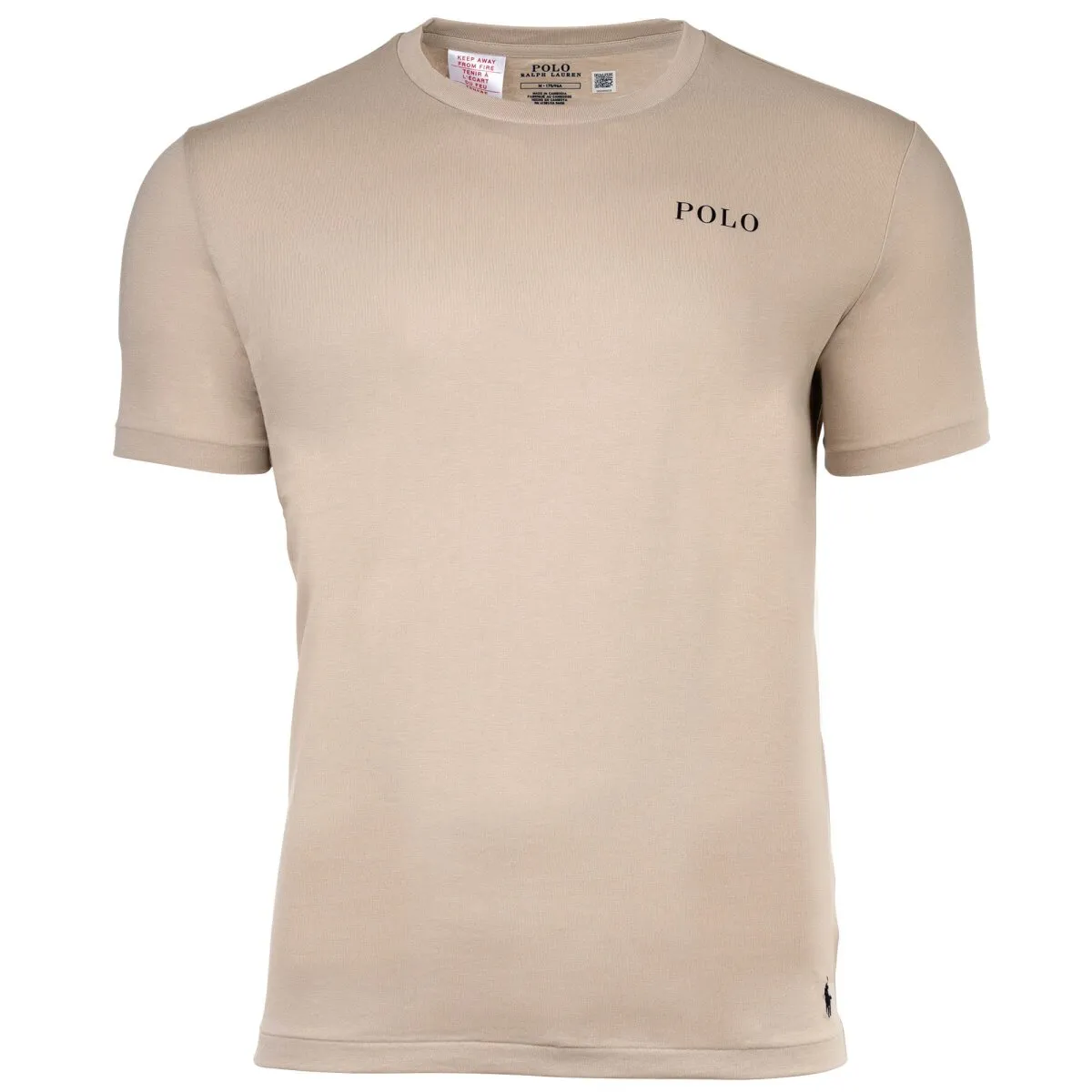 POLO RALPH LAUREN Herren T-Shirt - CREW-SLEEP TOP, Schlafshirt, kurz, Rundhals, Baumwolle