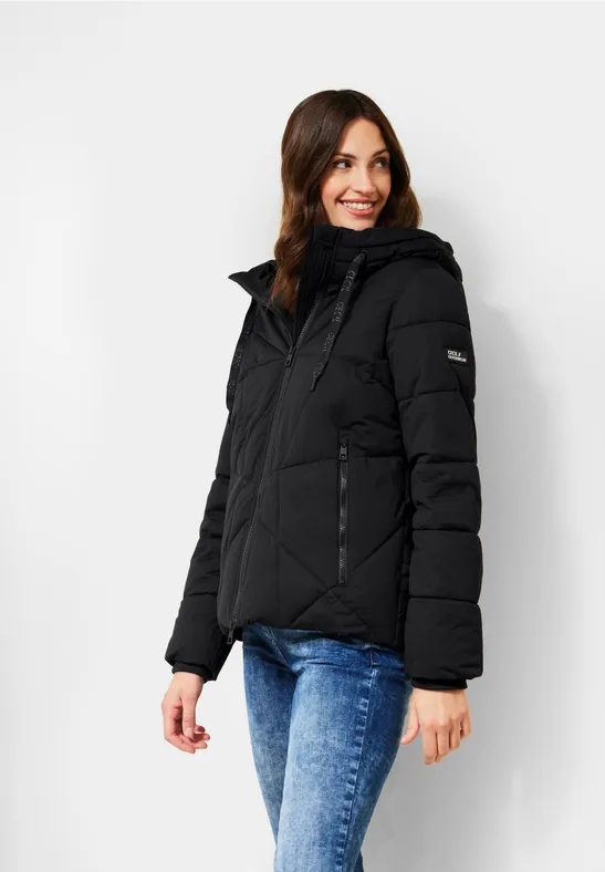 Steppjacke mit Stretch