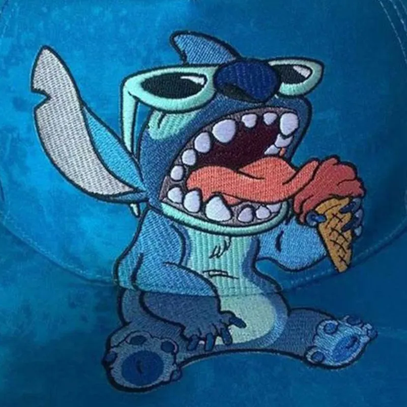 Stitch Snapback Cap - Lilo & Stitch Disney Kappe