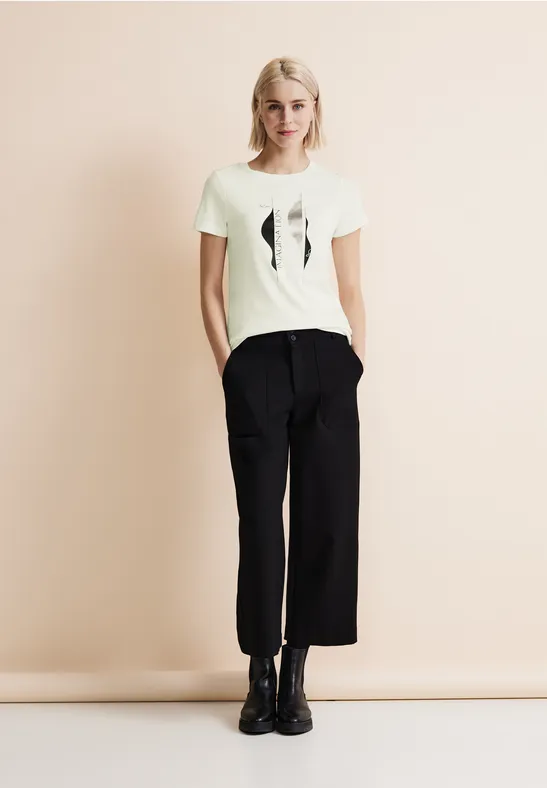 Street One T-Shirt mit Partprint 