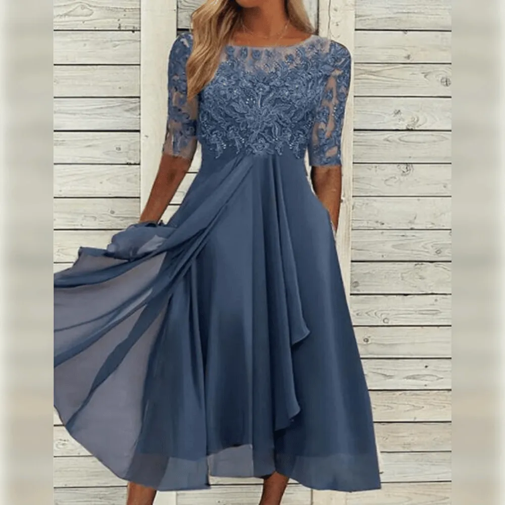 und Bequemes Kleid - Lila